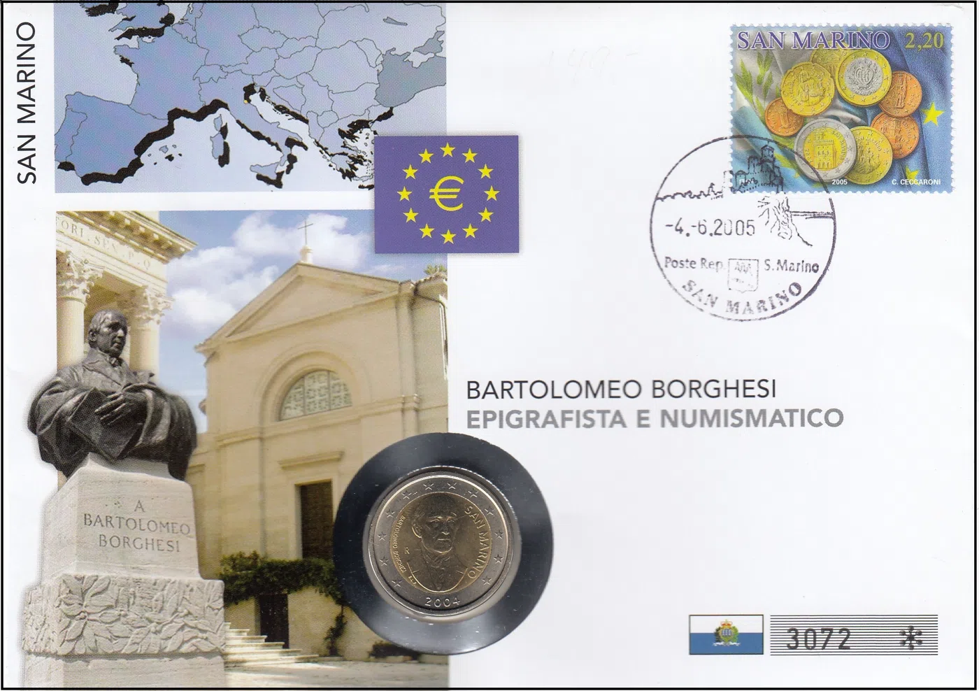 BARTOLOMEO BORGHESI - ZGODOVINAR IN NUMIZMATIK